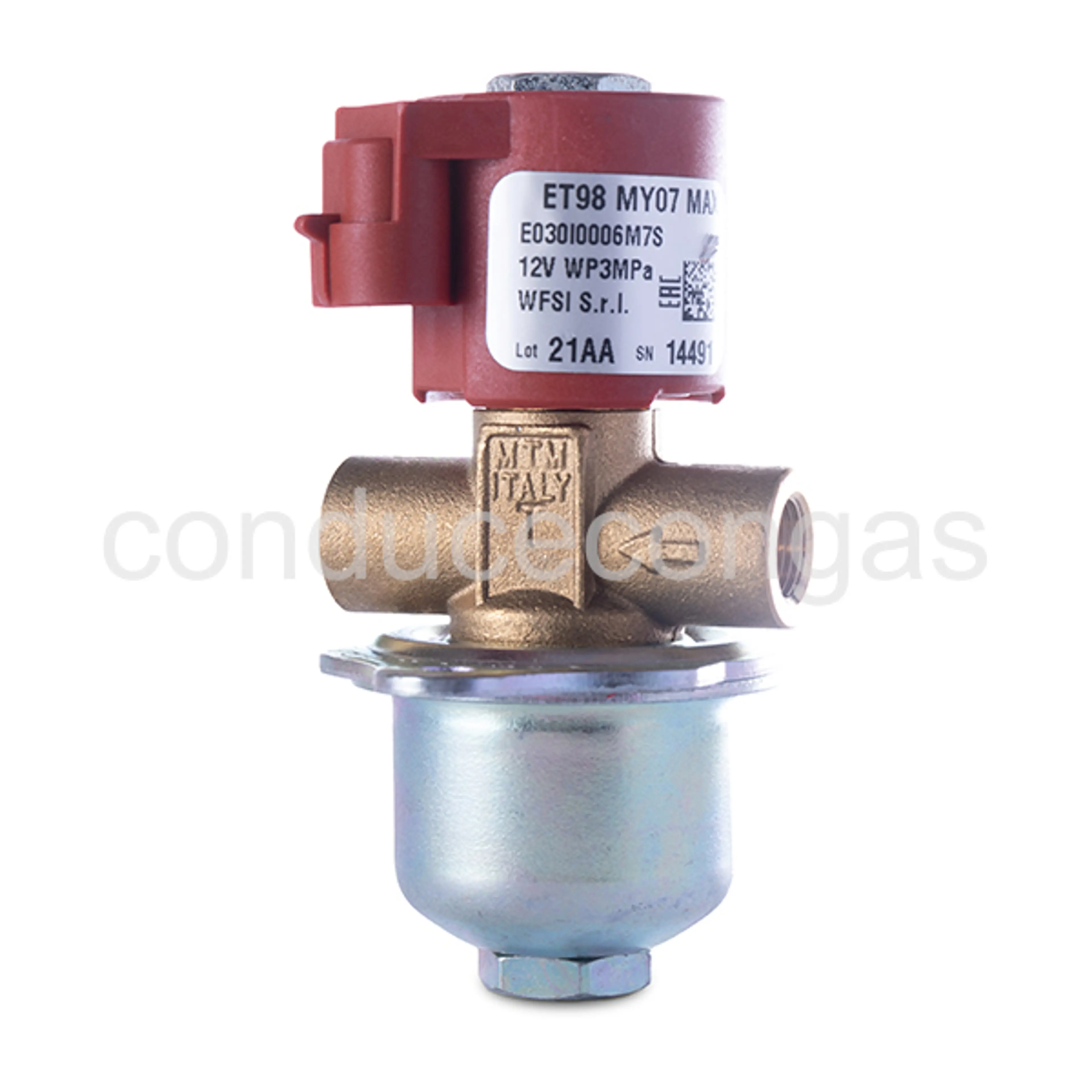 BRC ELECTROVALVULA ET98 8MM ROJA